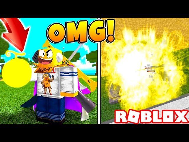 100% ВЕЗЕНИЕ! НОВЫЙ ДЬЯВОЛЬСКИЙ ФРУКТ РОБЛОКС! СУПЕР СИЛА в ROBLOX ONE PIECE MILLENNIUM