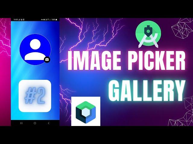 Pick Image from Gallery In  Android Studio Jetpack Compose | Image Picker  Gallery Jetpack Compose