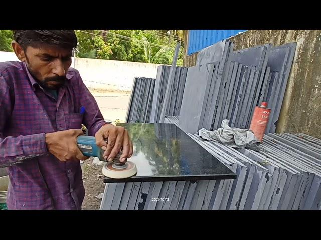 How to Make  Granite top Glossy Mirror Finish | Turn your old Granite to New