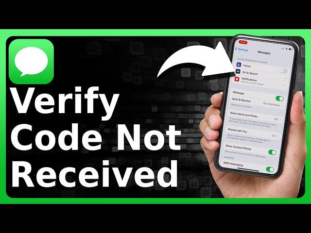How To Fix Verification Code Not Received