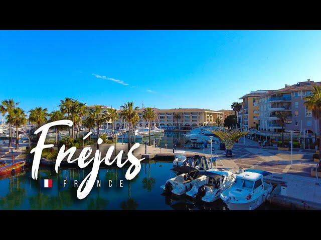 Fréjus Old Town, Port, City Beach and Streets | France