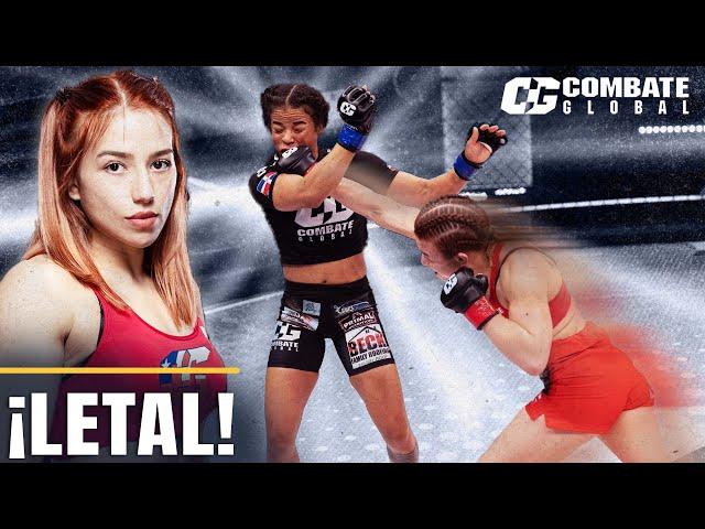 ¿La mujer MÁS ÁGIL? |  Caroline Gallardo vs Criszaida Adames I Combate Global #30