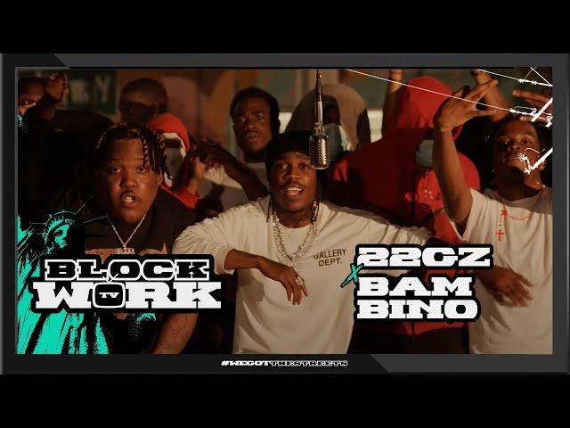 22gz x Bam Bino - Brooklyn Most Wanted Freestyle (Blockworktv Performance)