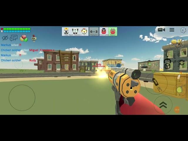 I played duel in chicken gun