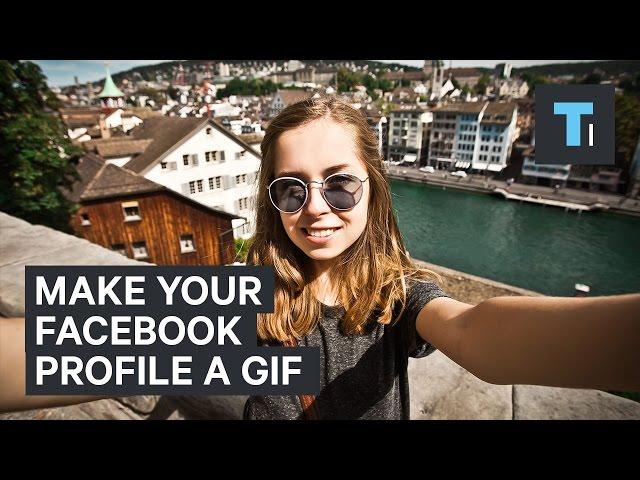 Make your Facebook profile a GIF