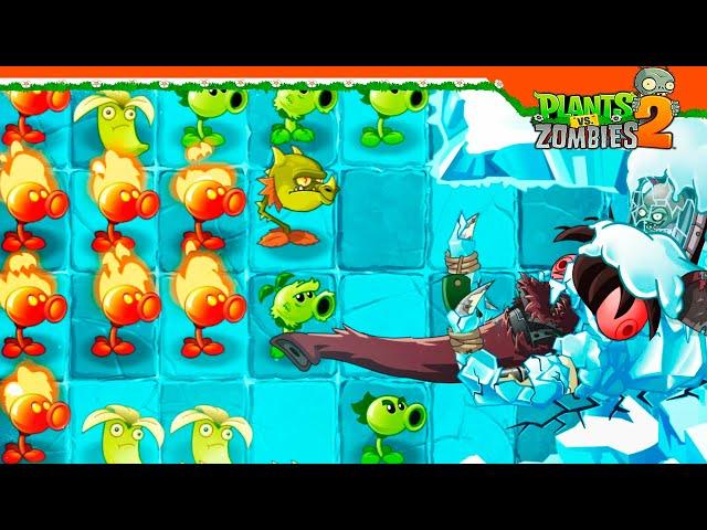  NEW ZOMBOSS MAMMOTH 2.0 HARD  Plants vs Zombies 2 Plants vs Zombies 2 Walkthrough