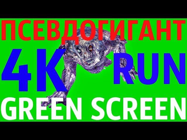 ФУТАЖ - "GREEN SCREEN" RUN ПСЕВДОГИГАНТ (С.Т.А.Л.К.Е.Р.)