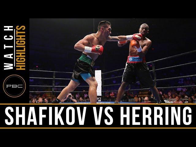 Shafikov vs Herring HIGHLIGHTS: July 2, 2016 - PBC on ESPN