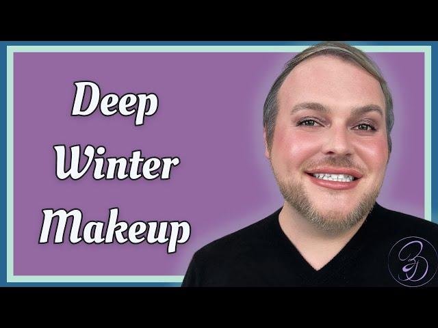 Deep Winter / Dark Winter Color Palette | Seasonal Color Analysis Makeup Tutorial 2023