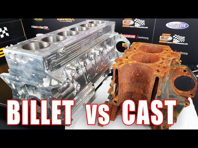 What is a BILLET ENGINE, and when should you get one? vs cast 2JZ: Bullet Race Engineering Tour.