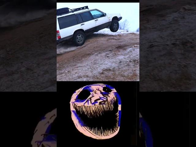 Lifted Volvo 940 and others. Don't mess with Volvo #1 #DDrive #Volvo #trollface
