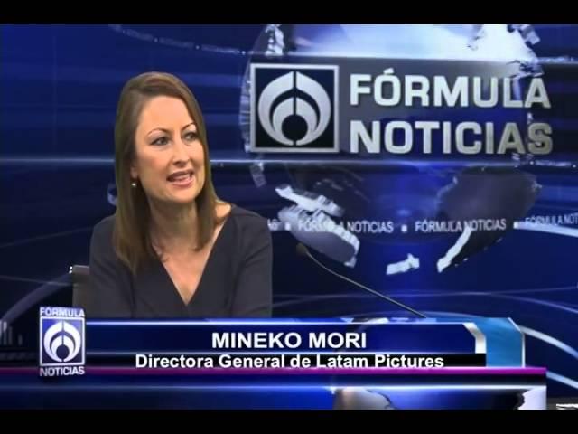 #Cine con @PatyOrnelasV  entrevista a Mineko Mori #LatamPictures  #FormulaNoticiasconJaimeNúñez