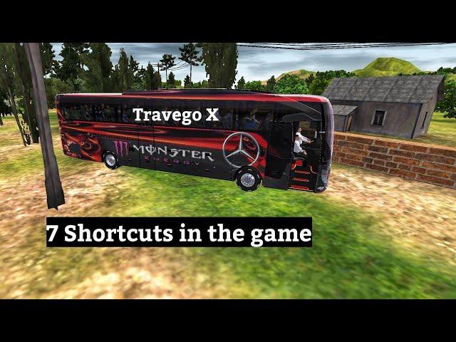  Seven Shortcuts in The Game  Bus Simulator Ultimate! Monster Energy with Travego X