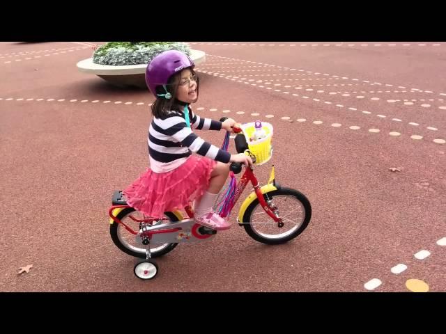 Martha's 5th birthday bike - first ride