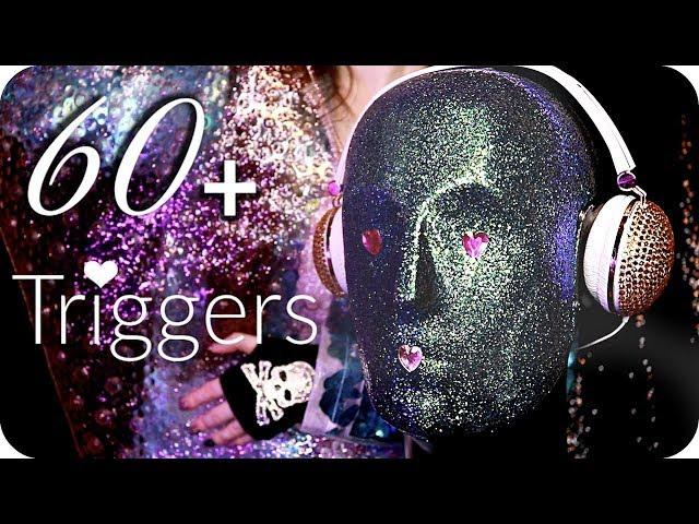 ASMR 60+ Triggers over 3.5 Hours  (NO TALKING) Intense Relaxing Ear to Ear Sleep Sounds