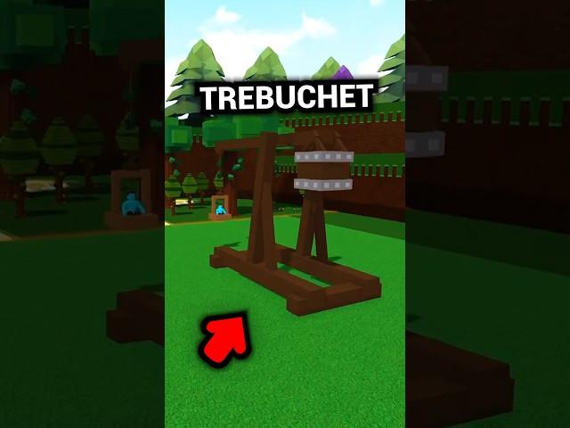 TREBUCHET Build a Boat for Treasure #buildaboatfortreasure #buildaboat