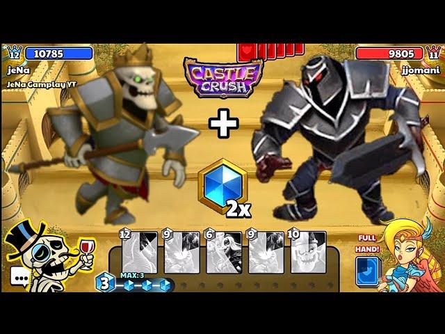 Skull King + Legend Dragon! Castle Crush