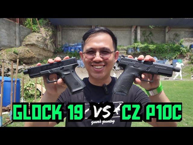 Glock 19 vs CZ P10C [Filipino Language]