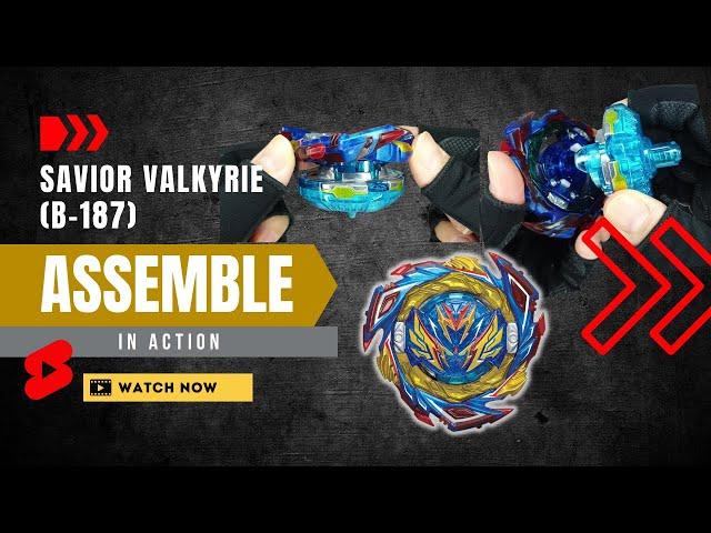 How to Assemble Savior Valkyrie (& Change Mode) - Takara Tomy Beyblade Burst DB B-187