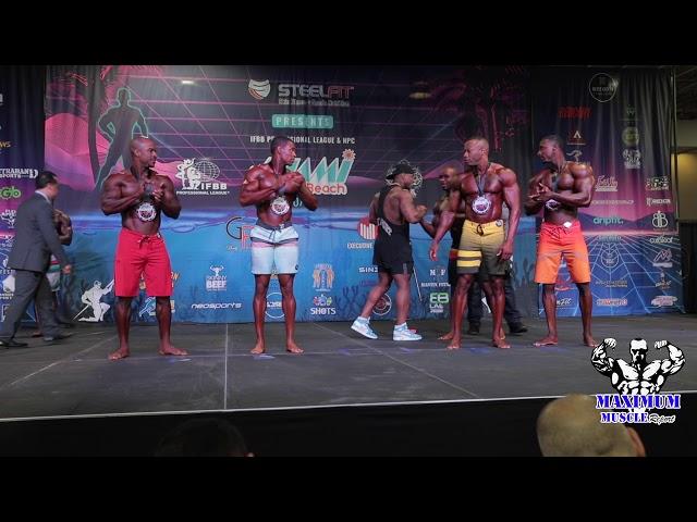 Awards Presentation Men's Physique | 2019 Miami Muscle Beach Pro