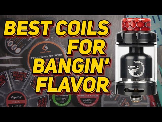 Mike Vapes Hellvape Rebirth RTA - Best Coils for Flavor on this Awesome Rebuildable Tank