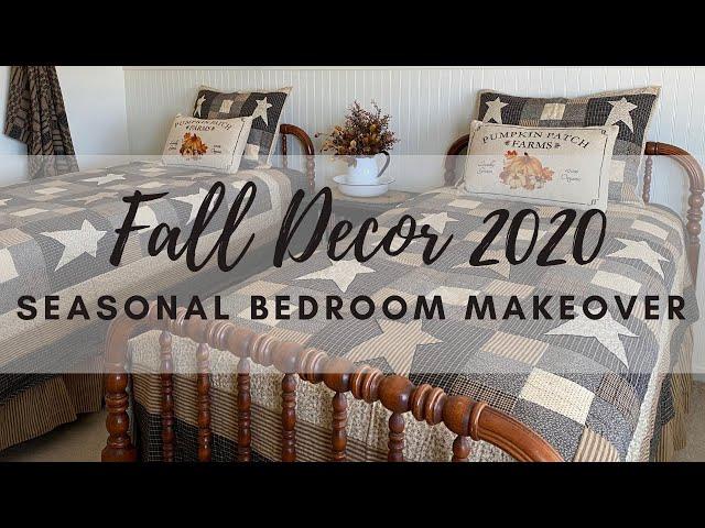 Fall Decor 2020 | Seasonal Bedroom Makeover