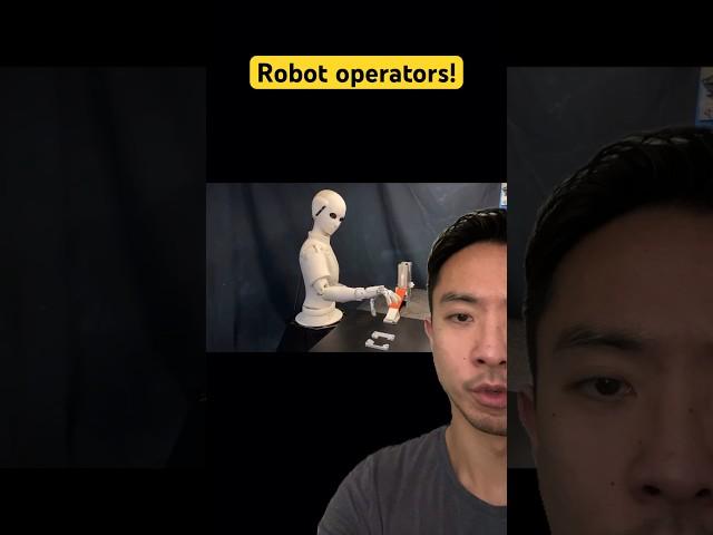 Robot operators!  #computervision #robotics
