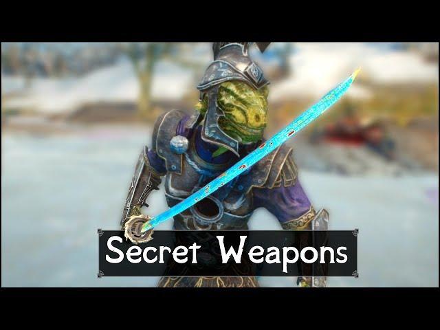 Skyrim: 5 Secret and Unique Weapons You May Have Missed in The Elder Scrolls 5: Skyrim (Part 4)