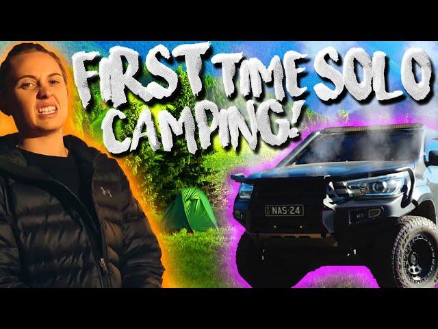 FIRST TIME EVER Solo Camping! Was It Worth It?!