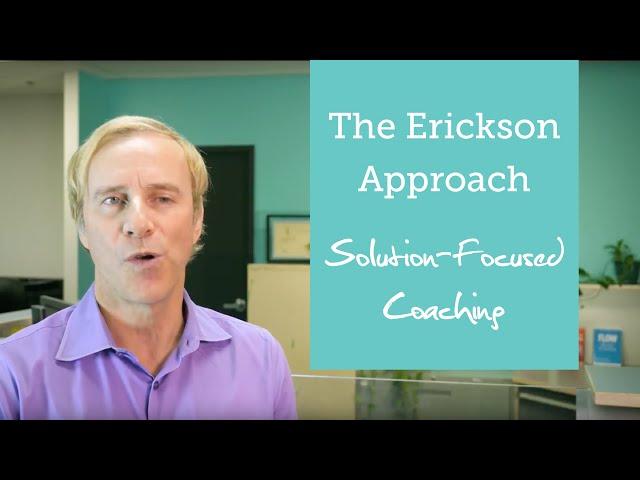 The Erickson Approach to Training