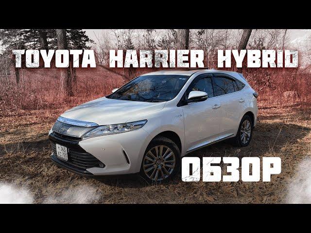 Toyota Harrier Hybrid AVU65 Обзор | Санкции