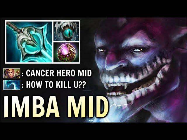 DAZZLE MID IS BACK! New Meta Disperser + Skadi 100% Slot Most Imba Hero Can't Kill WTF Dota 2