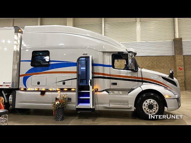 $360K Volvo VNL Expedite Truck with Kitchen and Bathroom Sleeper by Bolt Custom Trucks