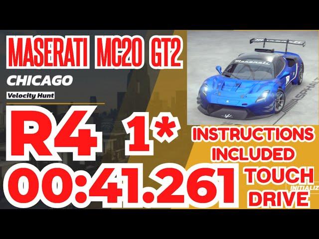 Asphalt UNITE - MASERATI MC20 GT2 Grand Prix | Round 4 | 1⭐ Touchdrive | Velocity Hunt