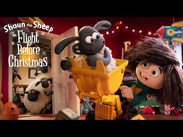  Shaun the Sheep: The Flight Before Christmas (Movie Clips Compilation)