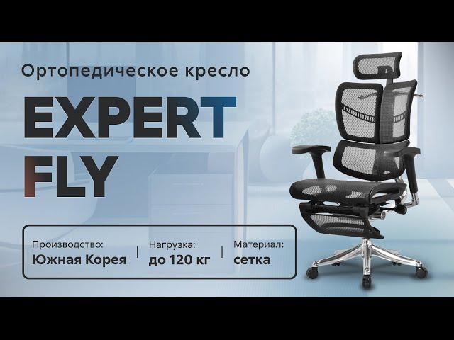 Обзор ортопедического кресла Expert Fly c выдвигаемой подставкой для ног