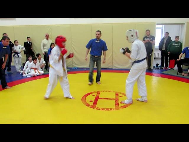 ПЕРВЕНСТВО СК ВИТЯЗЬ.  КИОКУСИНКАЙ КАРАТЕ. МНЕ 10ЛЕТ. YUDIK JN