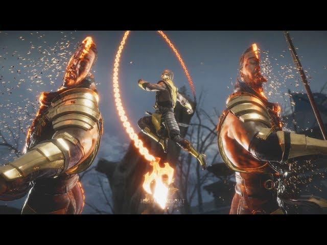 MK11 - Scorpion All Fatalites/ Brutalities/ Fatal Blows Gameplay