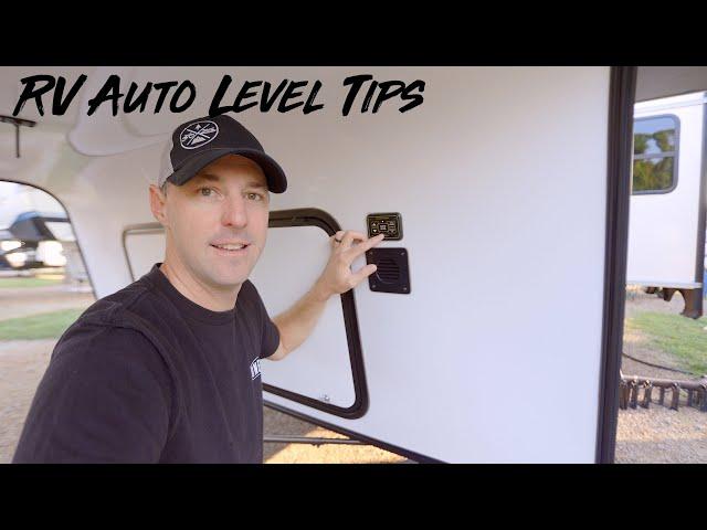 RV Auto Level Tips!