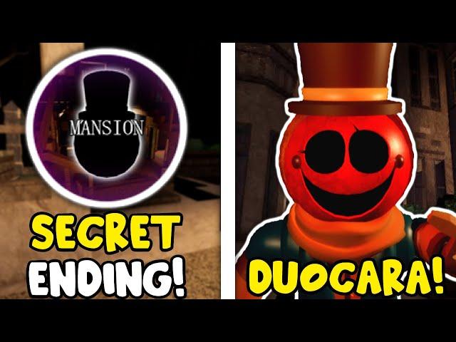 How to get MANSION *SECRET ENDING* + UNLOCK DUOCARA in PIGGY but it's 100 PLAYERS!