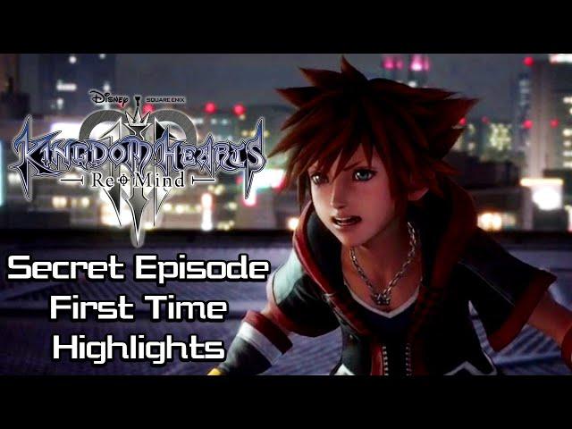 Kingdom Hearts 3 Secret Episode DLC - First Playthrough and Reactions