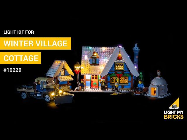 LEGO Winter Village Cottage #10229 - Light Kit - Light My Bricks