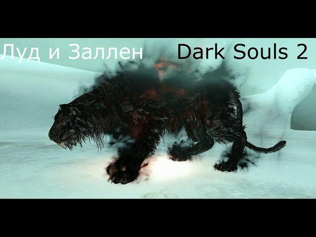 Луд и Заллен питомцы короля: Dark Souls 2 / Дарк Соулс 2 - тактика как убить, как победить босса ДС2