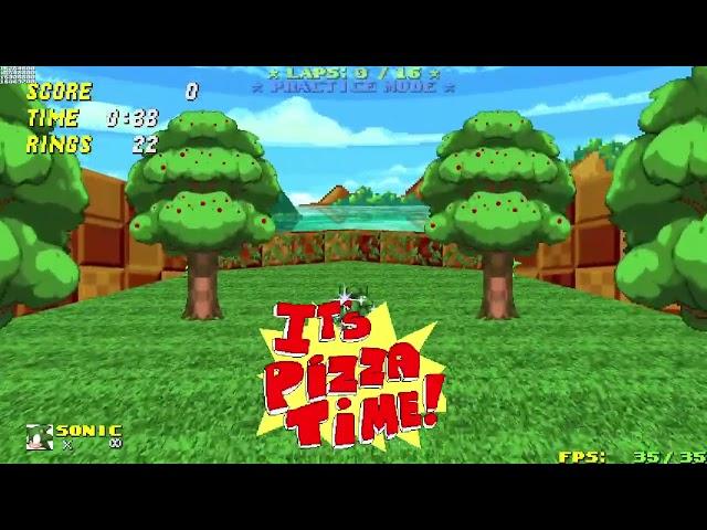 Pizza time in sonic robo blast 2