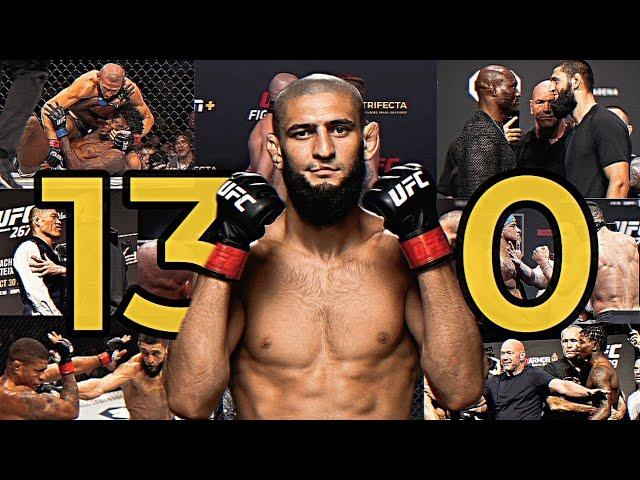 Khamzat Chimaev Full Fights Against All UFC Champions | 13-0 Wins  | #khamzatchimaev #ufc #fight