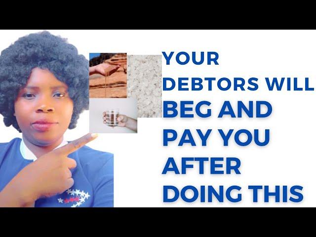 Recover your money from debtors,make them pay you by fire by force