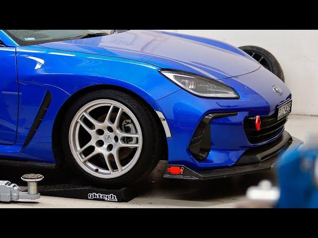 GKTECH GR86 BRZ FR-S 5x114.3 Conversion Hubs - Install