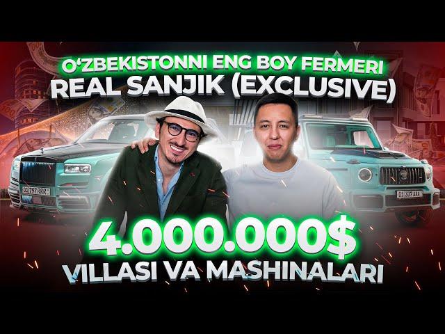 O'ZBEKISTONNI ENG BOY FERMERI REAL SANJIK (exclusive)