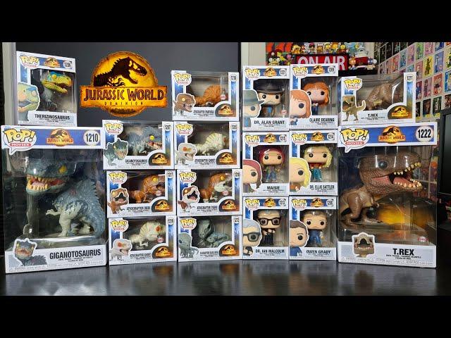 Every Jurassic World Dominion Funko Pop Vinyl Figure Unboxing Review