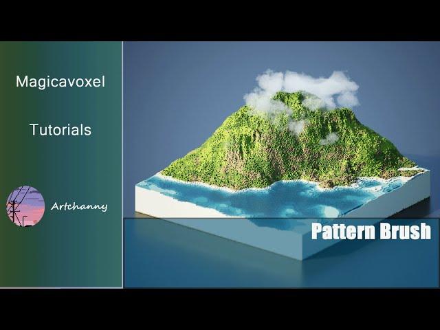Magicavoxel Tutorials - Pattern Brush